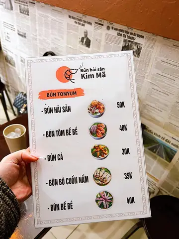 Bún Hải Sản Kim Mã