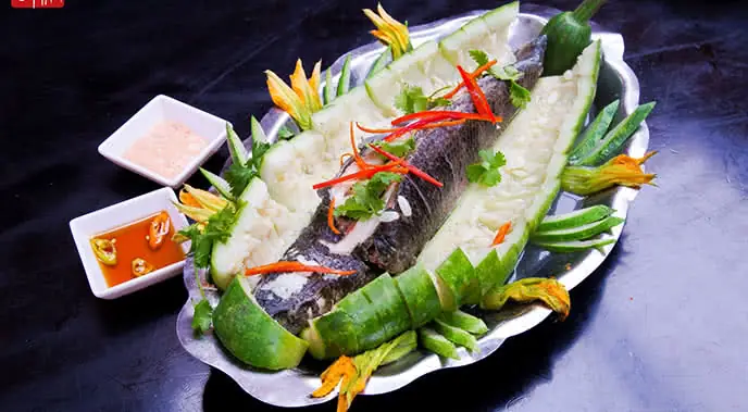 Cá Lóc Hấp Bầu Miền Tây