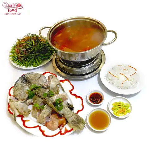 Cá Mú Nấu Lẩu Thái