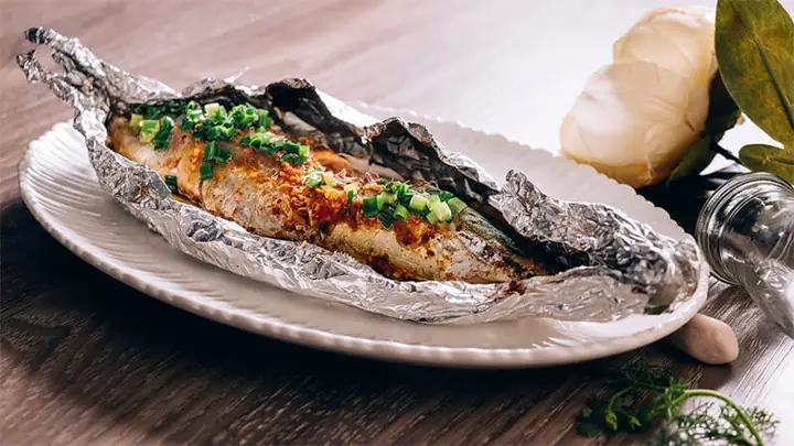Cá Ngừ Nướng Giấy Bạc