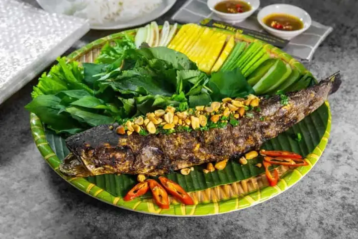 Cá Quả Nướng Riềng Mẻ