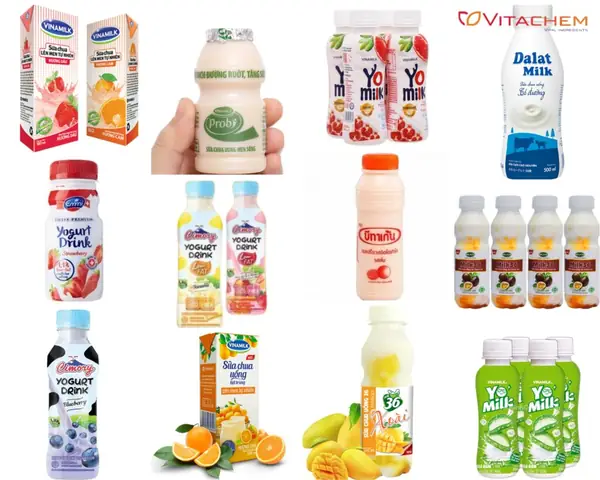 Các Loại Sữa Chua Uống