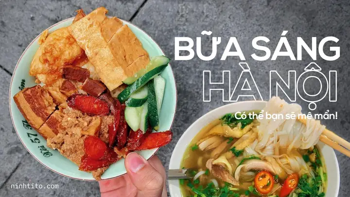 Các Món Ăn Sáng Ở Hà Nội