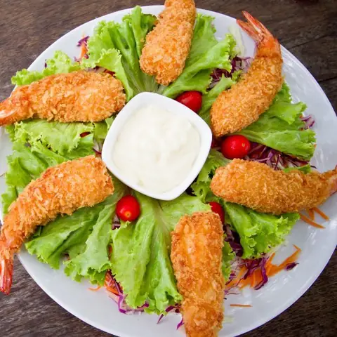 Cách Bày Tôm Chiên Đẹp