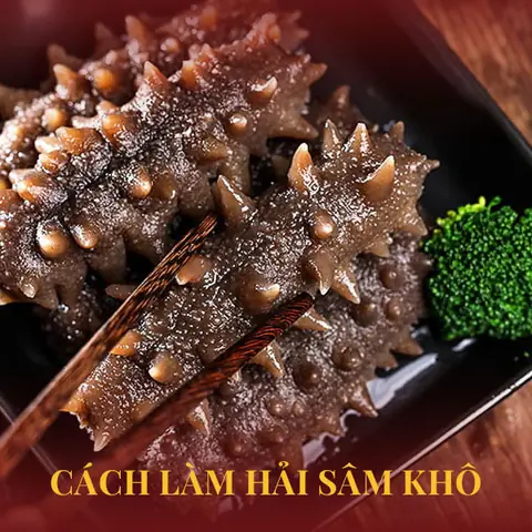 Cách Chế Biến Hải Sâm Đen
