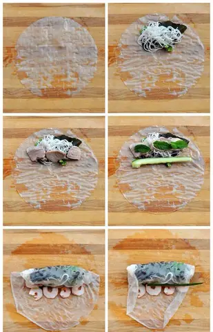 Cách Cuốn Gỏi Cuốn Đẹp