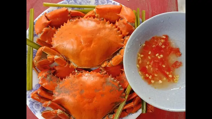 Cách Hấp Cua Với Sả