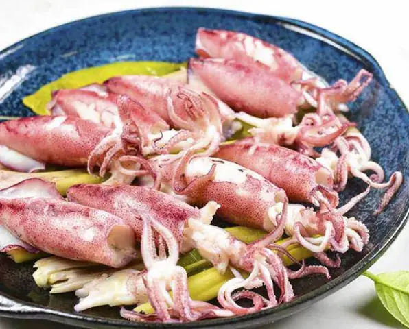 Cách Hấp Mực Ống Ngon
