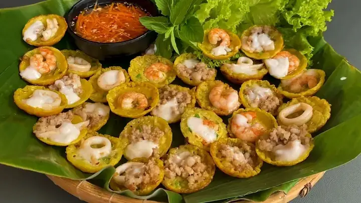 Cách Làm Bánh Khọt Bằng Bột Pha Sẵn