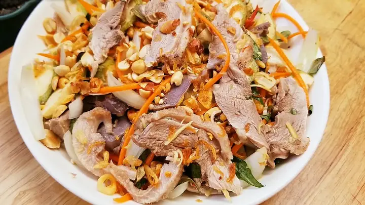 Cách Làm Gỏi Vịt Chua Ngọt