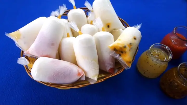 Cách Làm Kem Sữa Chua Túi