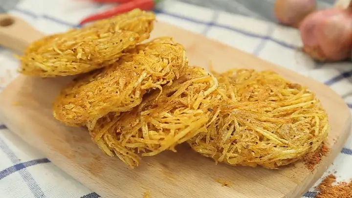 Cách Làm Khoai Tây Chiên Sợi