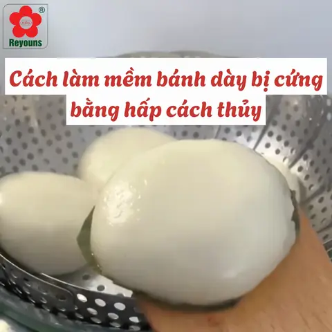 Cách Làm Mềm Bánh Dày Bị Cứng