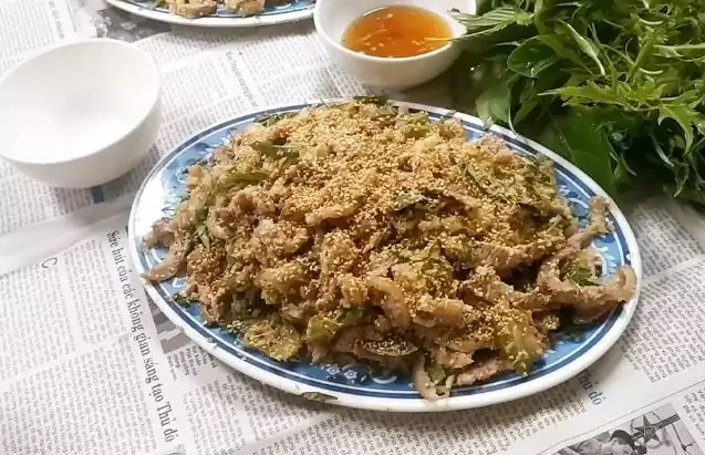 Cách Làm Món Chạo Bóp Vừng