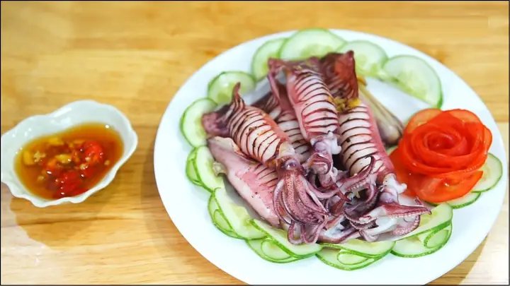 Cách Làm Mực Hấp Bia