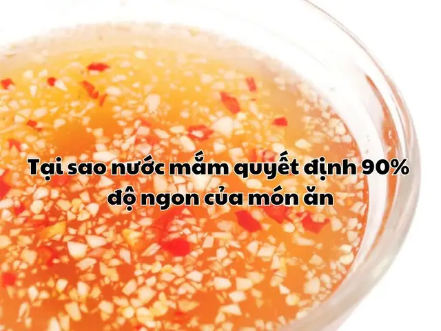 Cách Làm Nước Mắm Chấm