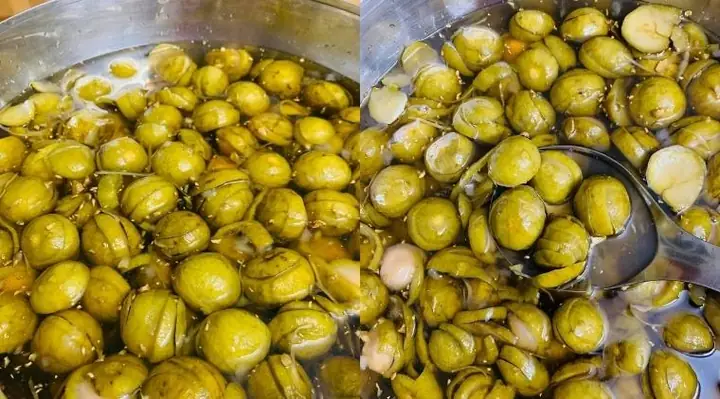 Cách Làm Sấu Ngâm Đường Gừng