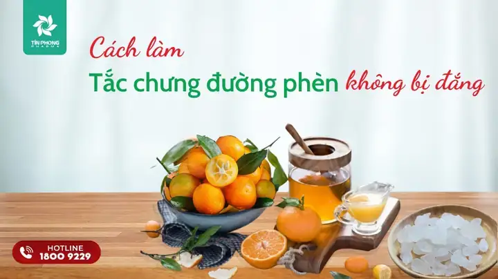 Cách Làm Tắc Đường Phèn Không Bị Đắng