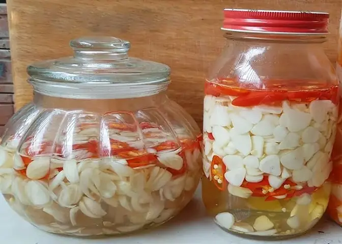 Cách Làm Tỏi Ngâm Dấm Ăn Phở