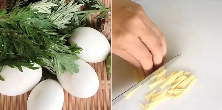 Cách Làm Trứng Ngải Cứu Không Bị Đắng