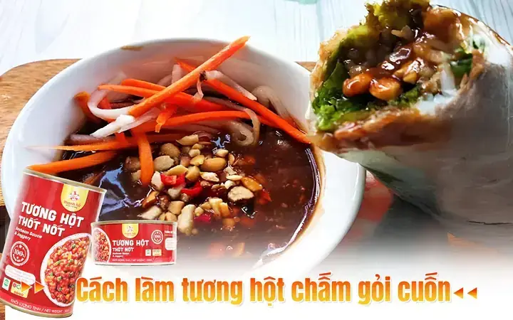 Cách Làm Tương Hột Chấm Gỏi Cuốn