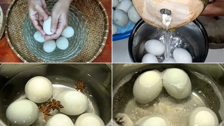 Cách Luộc Hột Vịt Lộn Ngon