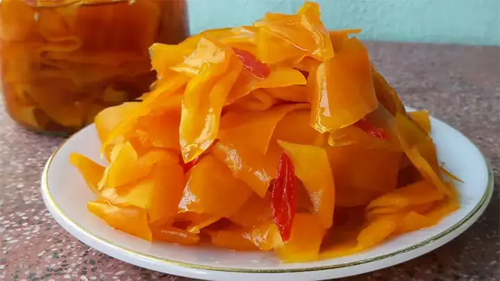 Cách Muối Đu Đủ Phơi Khô