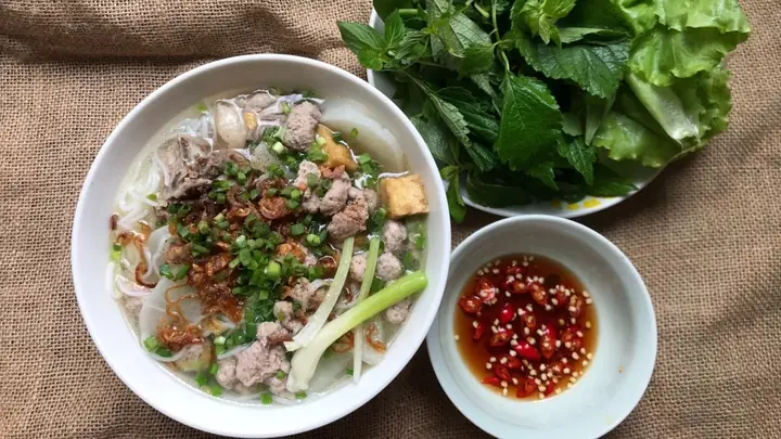 Cách Nấu Bún Mọc Sườn