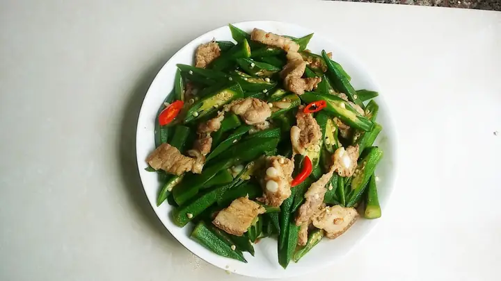 Cách Nấu Đậu Bắp Xào Thịt