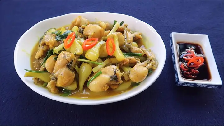 Cách Nấu Ếch Xào Kiệu