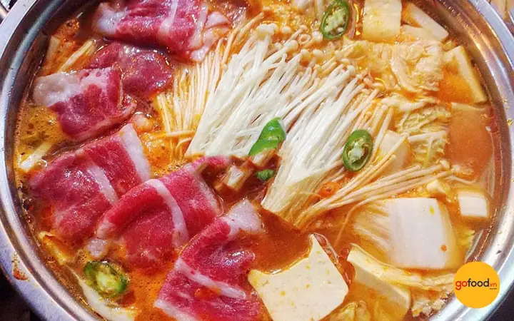 Cách Nấu Lẩu Kim Chi Thịt Bò