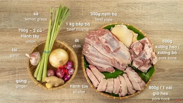 Cách Nấu Nước Lèo Bún Bò Huế Ngon