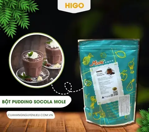 Cách Nấu Pudding Socola Mole