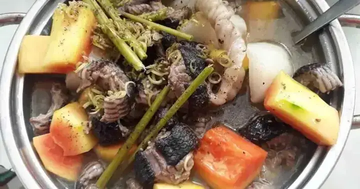 Cách Nấu Rắn Hầm Đu Đủ