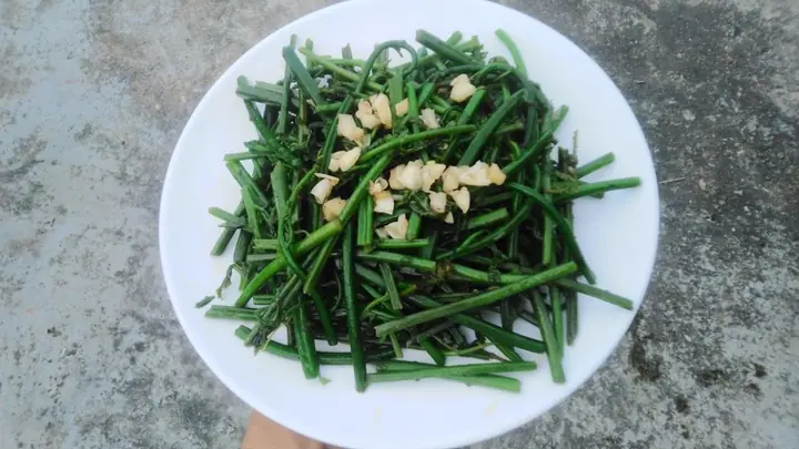 Cách Nấu Rau Dớn Xào Tỏi
