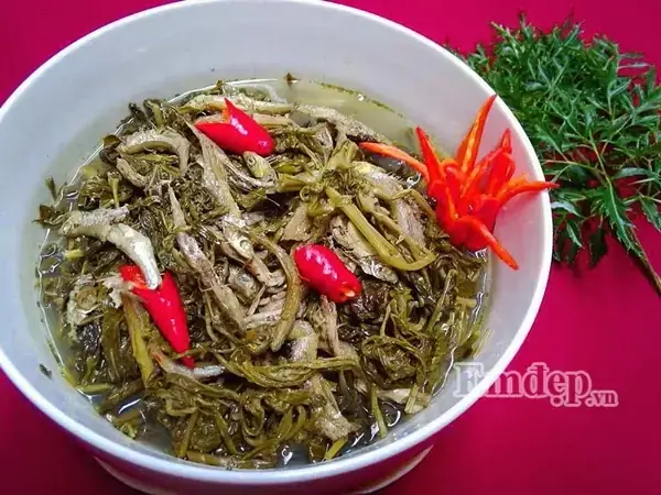 Cách Nấu Rau Sắn Với Tép