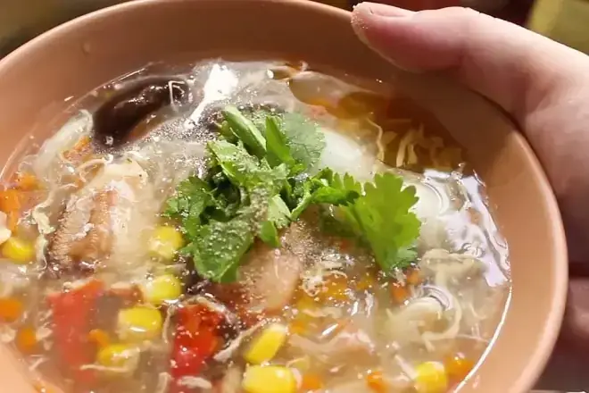 Cách Nấu Súp Cua Thịt Heo
