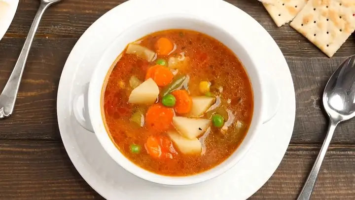 Cách Nấu Súp Rau Củ Thập Cẩm