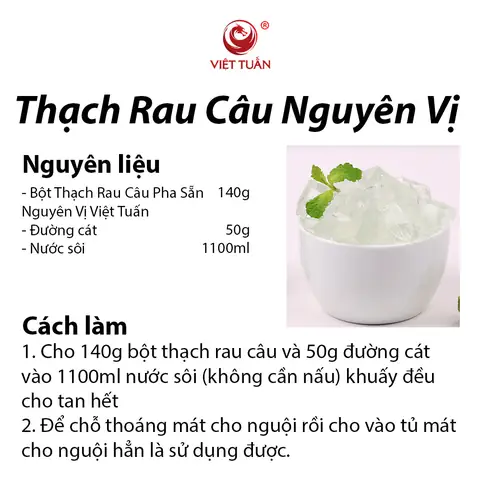 Cách Nấu Thạch Rau Câu Pha Sẵn