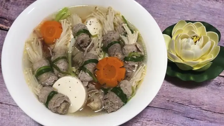 Cách Nấu Thịt Bò Với Nấm Kim Châm