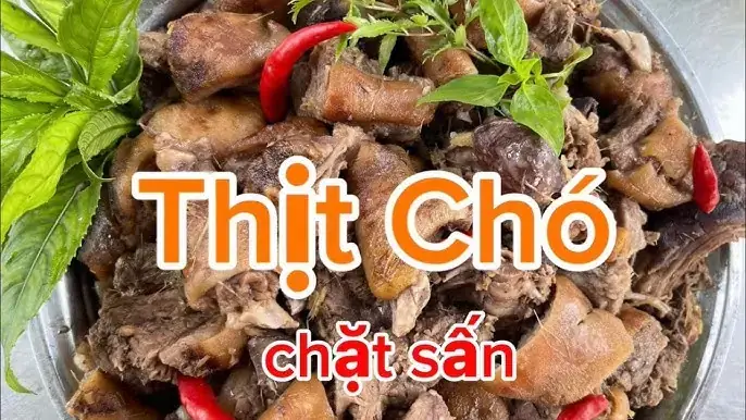 Cách Nấu Thịt Chó Chặt Sấn