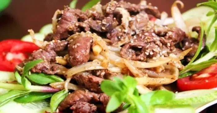Cách Nấu Thịt Hươu Xào