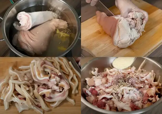 Cách Nấu Thịt Kho Mộc Nhĩ