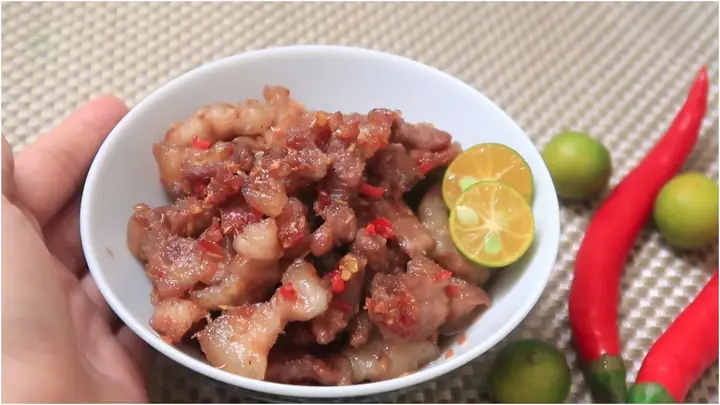 Cách Nấu Thịt Mắm Tôm