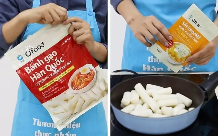 Cách Nấu Tokbokki Phô Mai Gói