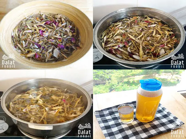 Cách Nấu Trà Atiso Khô