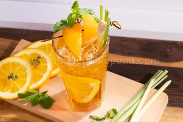 Cách Nấu Trà Đào Tươi