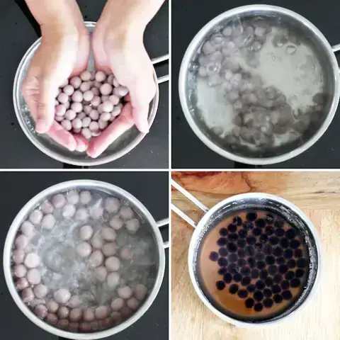 Cách Nấu Trân Châu Trắng Có Sẵn