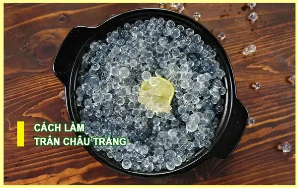 Cách Nấu Trân Châu Trắng Mua Sẵn