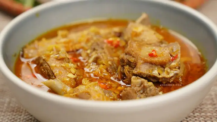 Cách Nấu Vịt Om Riềng Mẻ